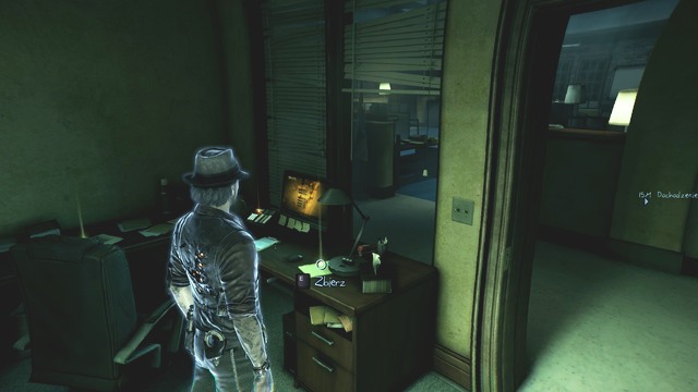 On this desk, you will find two notes about the killer. - Chapter 3 - Small cases - Side cases - Murdered: Soul Suspect - Game Guide and Walkthrough