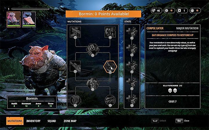 This technique is reserved for only two heroes - Bormin and Farrow - How to heal team members in Mutant Year Zero? - FAQ - Mutant Year Zero Road to Eden Guide