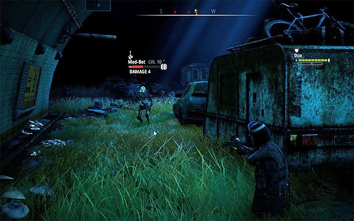 You will be the first to encounter medical robots - How to deal with enemy robots in Mutant Year Zero? - FAQ - Mutant Year Zero Road to Eden Guide