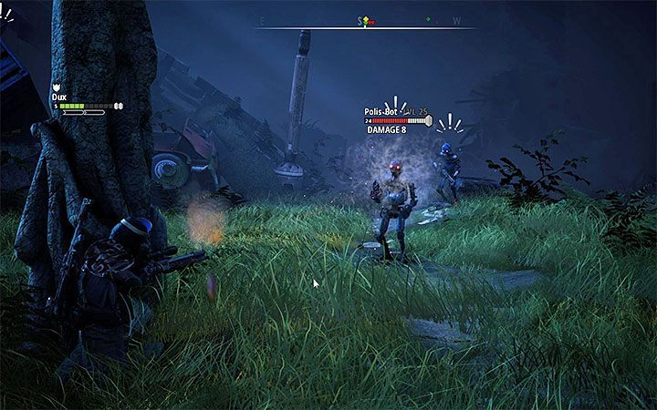 Military robots can already attack team members using energy weapons - How to deal with enemy robots in Mutant Year Zero? - FAQ - Mutant Year Zero Road to Eden Guide