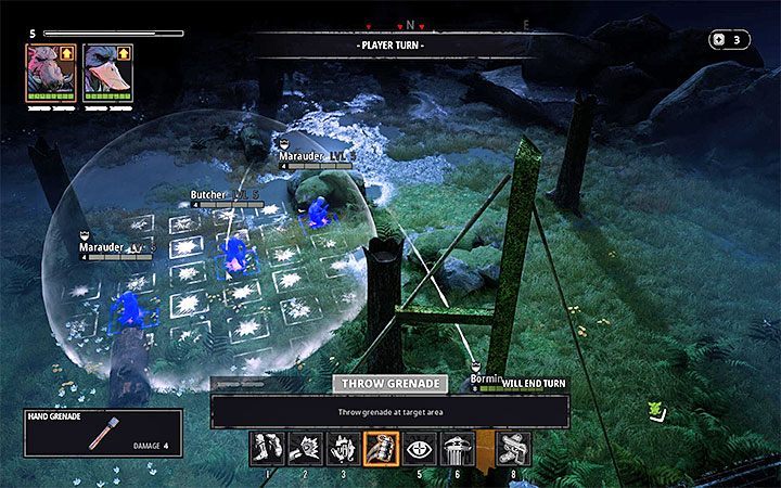 The reinforcements will arrive from the forest - two Marauders and one Butcher - Hammons Cabin | Mutant Year Zero Road to Eden World Atlas - World Atlas - Mutant Year Zero Road to Eden Guide