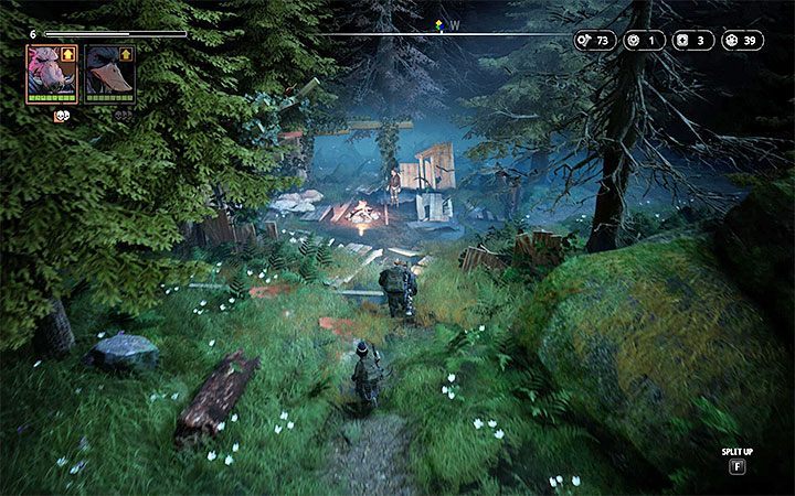 After you reach The High road, youll find a camp (shown in the picture above) - The High Road | Mutant Year Zero Road to Eden World Atlas - World Atlas - Mutant Year Zero Road to Eden Guide