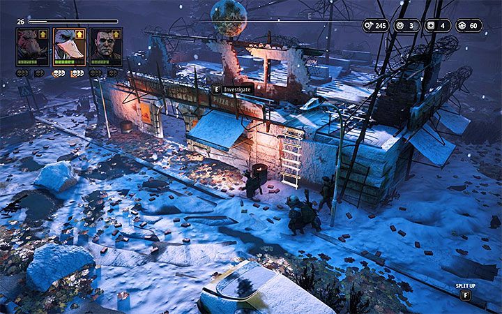 Enemies - Polis-Bot (level 20), Polis-Bot Enforcer (level 20), Shaman (level 20), Tank (level 20), Marauder (level 20), Hunter (level 20) - Izza and Fala | Mutant Year Zero Road to Eden World Atlas - World Atlas - Mutant Year Zero Road to Eden Guide