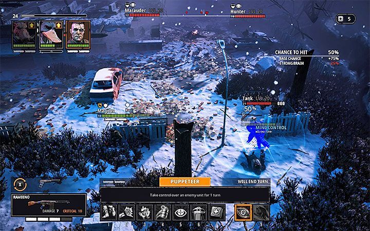 A tank can be a serious problem for the party, but ironically you can also use it to make it easier for yourself to win the battle - Izza and Fala | Mutant Year Zero Road to Eden World Atlas - World Atlas - Mutant Year Zero Road to Eden Guide