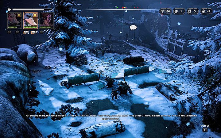 Enemies - Marauder (level 20), Sect Butcher (level 20), Sect Hunter (level 20), Sect Pyro (level 20), Brother Skoog (level 20), Med-Bot (level 20) - House of Bones | Mutant Year Zero Road to Eden World Atlas - World Atlas - Mutant Year Zero Road to Eden Guide