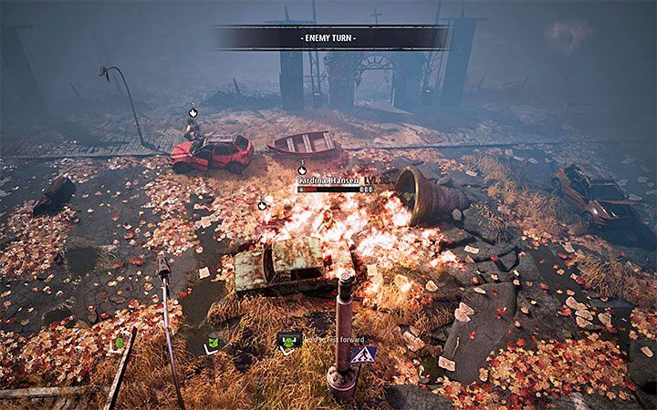 The strongest enemy is the mini-boss - Cardinal Hansen - Spear of Heaven | Mutant Year Zero Road to Eden World Atlas - World Atlas - Mutant Year Zero Road to Eden Guide