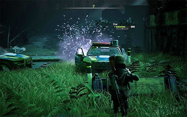 Shortly after the start of the exploration, the party will meet a two Polis-Bot Enforcer and one regular Polis-Bot - The Forbidden City | Mutant Year Zero Road to Eden World Atlas - World Atlas - Mutant Year Zero Road to Eden Guide