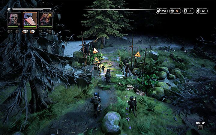 Alternatively, you can approach the main base by utilizing a second, smaller bridge - Lair of the Horned Devil | Mutant Year Zero Road to Eden World Atlas - World Atlas - Mutant Year Zero Road to Eden Guide