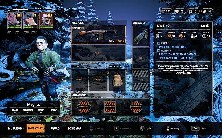 2 - Party Members available in Mutant Year Zero Road to Eden - Basics - Mutant Year Zero Road to Eden Guide