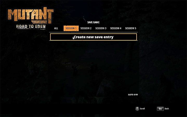 The fact that in Mutant Year Zero: Road to Eden you can save your progress at any moment is a big help - Mutant Year Zero Road to Eden Guide