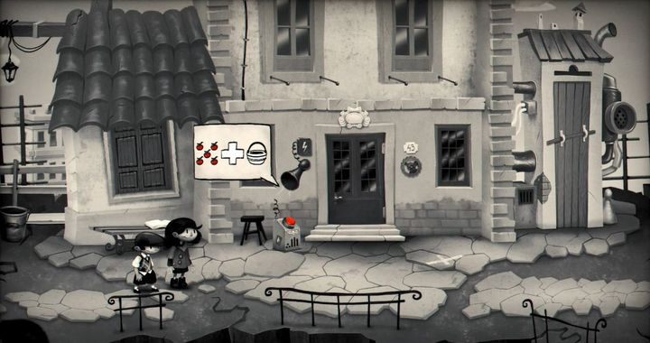 The landlord demands that you pick apples for him - to do this, you must first find a slingshot, otherwise you will be unable to shoot down the fruits. - Chapter 3 - Roof over the head - My memory of Us Walkthrough - Walkthrough - My memory of Us Guide