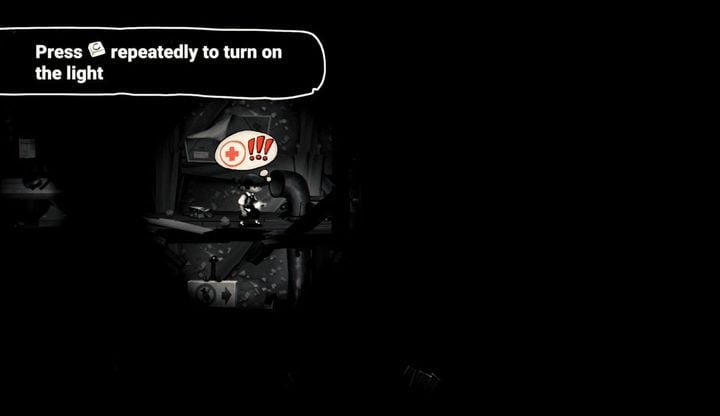 You can increase the range of the flashlight (by default by quickly clicking the C key). - Chapter 6 - Interrupted adventure - My memory of Us Walkthrough - Walkthrough - My memory of Us Guide