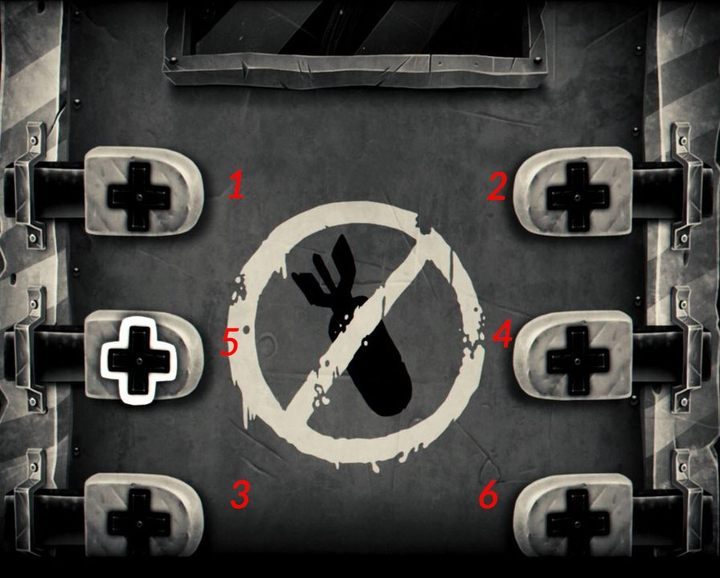 The door access code is: upper left, upper right, lower left, middle right, middle left, lower right. - Chapter 6 - Interrupted adventure - My memory of Us Walkthrough - Walkthrough - My memory of Us Guide