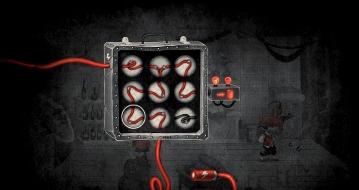 The picture depicts the correct placement of wires required for unlocking the passage. - Chapter 14 - The Leviathan - My memory of Us Walkthrough - Walkthrough - My memory of Us Guide