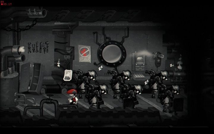 Here you will find another memory among the sleeping guards. - Chapter 14 - The Leviathan - My memory of Us Walkthrough - Walkthrough - My memory of Us Guide