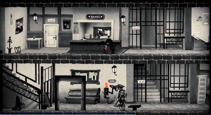 The picture illustrates the hand holding mechanics - allowing the girl to sneak together with the boy. - My memory of Us Guide