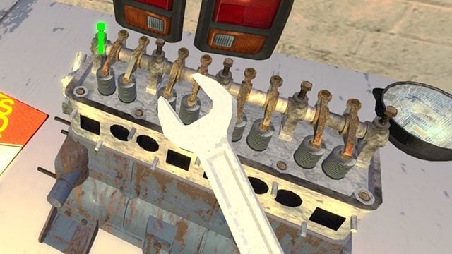 You can tighten five nuts with a 8mm wrench. - Engine and Gearbox of the Satsuma car | My Summer Car - Assembling the Satsuma car - My Summer Car Guide