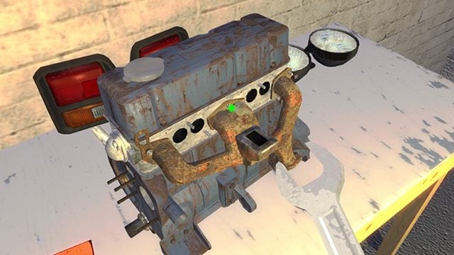 Attach the CARBURATOR to the exhaust manifold - Engine and Gearbox of the Satsuma car | My Summer Car - Assembling the Satsuma car - My Summer Car Guide