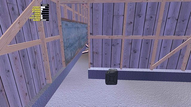 A canister with diesel fuel is in the corner. Take it and put inside the tractor. Fill in at the station as soon as possible. - Kekmet tractor | Playable vehicles in My Summer Car - Playable vehicles - My Summer Car Guide