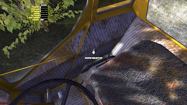 Use the Range Selector lever to regulat the general range of speed for the individual gears. - Kekmet tractor | Playable vehicles in My Summer Car - Playable vehicles - My Summer Car Guide