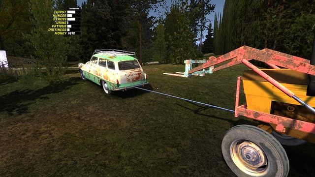 Towing can be done in any configuration. - Kekmet tractor | Playable vehicles in My Summer Car - Playable vehicles - My Summer Car Guide
