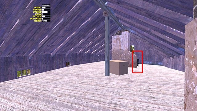 Once you get there, you dont have to take the stairs every time - Where to find wheels in My Summer Car? - FAQ - My Summer Car Guide