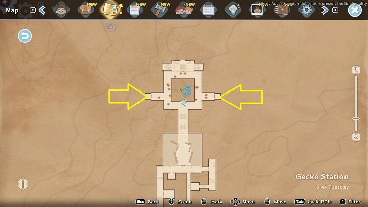 To move on, you have to find two keys - My Time at Sandrock: Belly of the Beast - walkthrough - Main missions - My Time at Sandrock Guide, Walkthrough