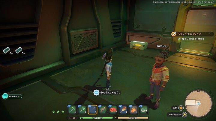 In the room with the second key, you will also find a chest containing 2 Power Circuits, while near the south wall of the corridor, you will find another chest - this time with Condensed Power Stones - My Time at Sandrock: Belly of the Beast - walkthrough - Main missions - My Time at Sandrock Guide, Walkthrough