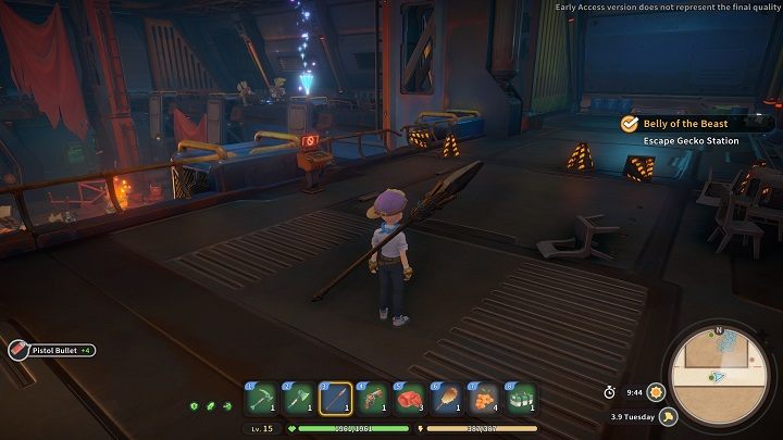 There is another button in the middle of the south corridor - My Time at Sandrock: Belly of the Beast - walkthrough - Main missions - My Time at Sandrock Guide, Walkthrough