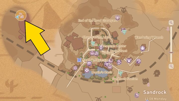 To complete the quest you must collect a certain amount of materials and hand them over to Qi - My Time at Sandrock: A New Look - walkthrough - Side missions - My Time at Sandrock Guide, Walkthrough