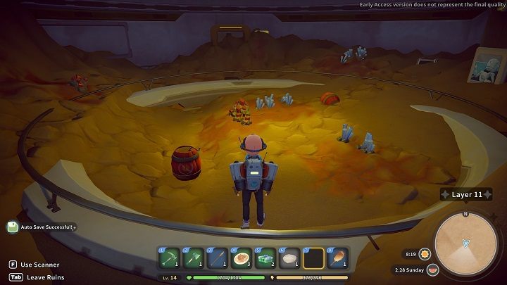 You can encounter red barrels in the ruins as well - My Time at Sandrock: Abandoned Ruins - Basics - My Time at Sandrock Guide, Walkthrough