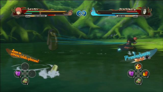 The enemy will hide under the water constantly, making it hard for you to lay any attack on him. - Orochimaru - Ninja Escapades - Creation of the Akatsuki - Naruto Shippuden: Ultimate Ninja Storm Revolution - Game Guide and Walkthrough