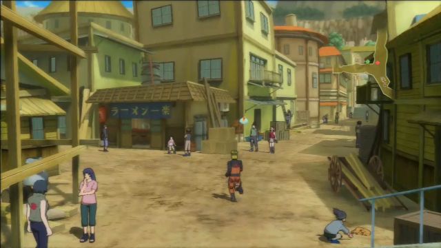 During the first moments Mecha-Naruto will only be able to walk. - Mecha-Naruto - body swap - Ninja World Tournament - Mecha-Naruto Story - Naruto Shippuden: Ultimate Ninja Storm Revolution - Game Guide and Walkthrough