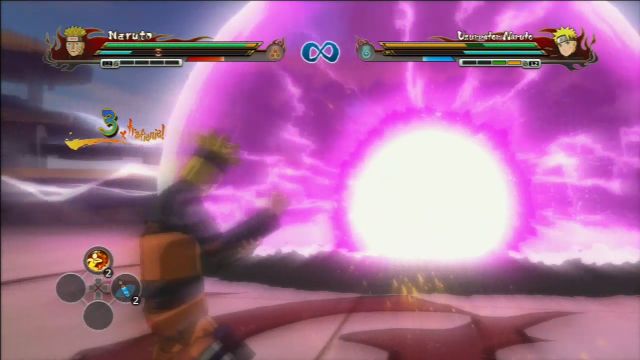 Take advantage of Mecha-Naruto Jutsus. - Mecha-Naruto - finals - Ninja World Tournament - Mecha-Naruto Story - Naruto Shippuden: Ultimate Ninja Storm Revolution - Game Guide and Walkthrough