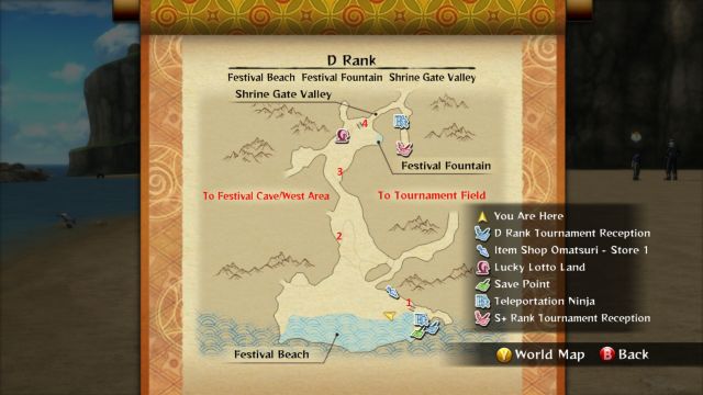 Kabuto himself will give you an important hint - the three ninjas have already searched C Rank terrain, you will have to search that of D Rank - Tiny and Rare Flower of Value - Ninja World Tournament - Ally Events - Naruto Shippuden: Ultimate Ninja Storm Revolution - Game Guide and Walkthrough