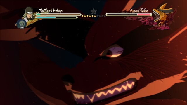 This is one of the first fights in the story mode - The Nines Tales Attack - Boss fights - Naruto Shippuden: Ultimate Ninja Storm 3 - Game Guide and Walkthrough