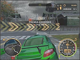 You will be able to go through a very unusual shortcut at some point of this challenge (#1) - Black List #9 - Earl - Career - Need for Speed: Most Wanted - Game Guide and Walkthrough