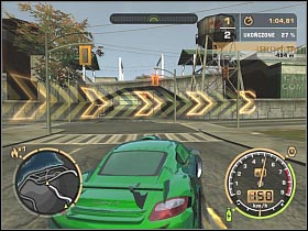 Another tight turn leads to the series of fast corners - Black List #9 - Earl - Career - Need for Speed: Most Wanted - Game Guide and Walkthrough