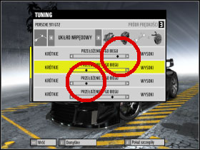 #1 - Changing car settings (tuning) - Basic Information: - Need For Speed: ProStreet - Game Guide and Walkthrough