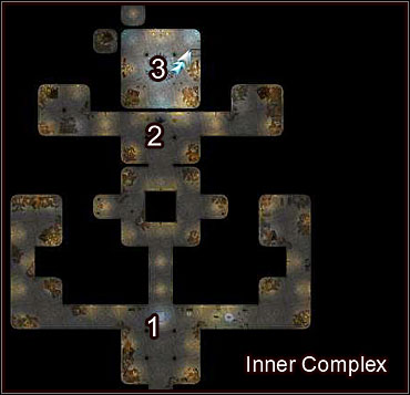 You'll meet a demon named Zaxis in (2) - Githyanki Cave / Inner Complex - The Githyanki Pursuit - Neverwinter Nights 2 - Game Guide and Walkthrough