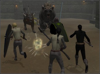 Reward: $ 7500 - Arena - Group competitions - Arena - Neverwinter Nights 2: Mysteries of Westgate - Game Guide and Walkthrough