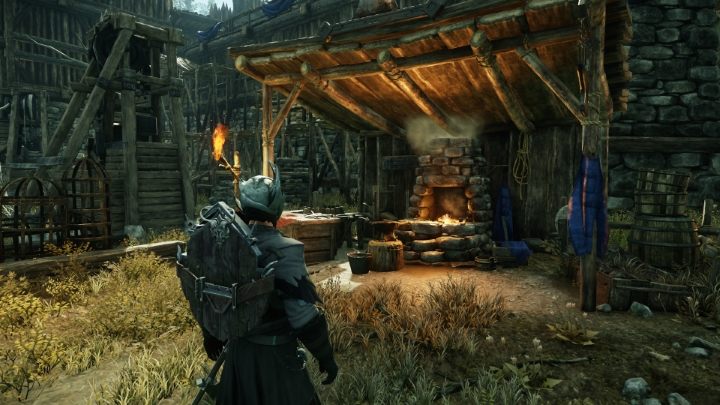 You can use Weaponsmithing at a Forge available in any settlement - New World: Weaponsmithing - crafting - Crafting - New World Guide
