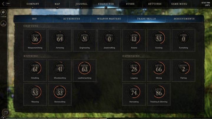 It is impossible to say unambiguously which Professions in New World they're the best because it is necessary to use all of them - New World: Professions - Basics - New World Guide