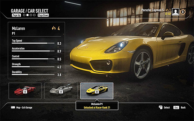The last car is unlocked after reaching 21st rank - Cars | Racer career - Racer career - Need for Speed Rivals Game Guide