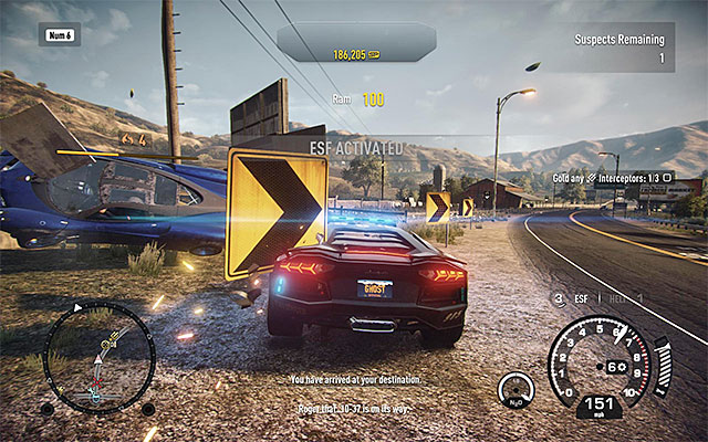 ESF is very useful gadget to weaken racers cars - Catching racers | Cop career - Cop career - Need for Speed Rivals Game Guide
