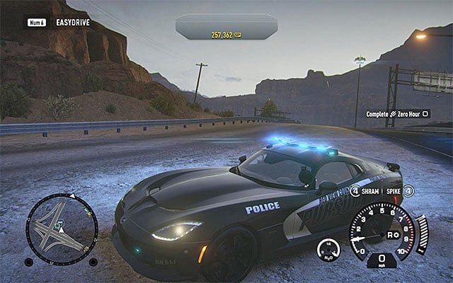 Sample version of Dodge Viper GTS - List of police cars | Cop career - Cop career - Need for Speed Rivals Game Guide