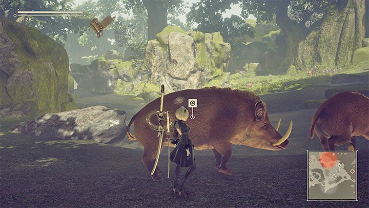 From now on, you can approach wild animals and immediately jump on their back, i - NieR Automata: Animals - how to tame? - FAQ - NieR Automata Guide