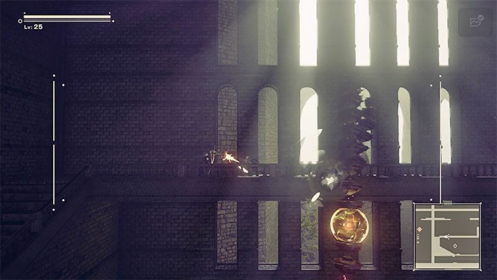 As you go through the castle, you will probably encounter Linked-sphere Type machines for the first time in the game - NieR Automata: Chapter 6, Route A - walkthrough - Route A - NieR Automata Guide