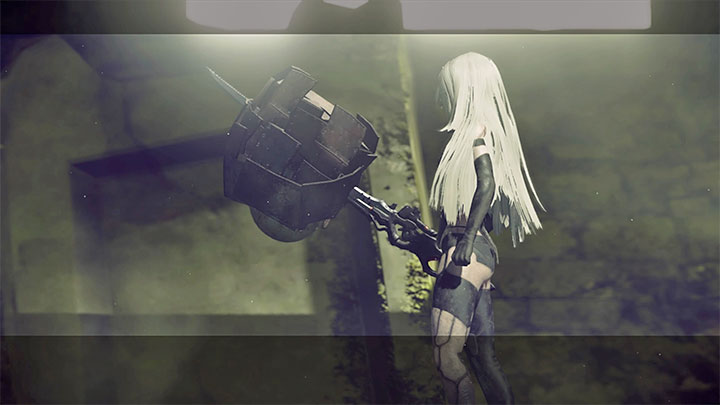 Finally, you will reach the cradle, and when you approach it, Android A2 will appear - NieR Automata: Chapter 6, Route A - walkthrough - Route A - NieR Automata Guide