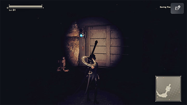 While exploring the caves, go towards the entrance to the spaceship where you previously met Adam and Eve - NieR Automata: Chapter 8, Route A - walkthrough - Route A - NieR Automata Guide